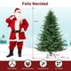 thumbnail image 3 of Árbol de Navidad Artificial Costway 183cm con 280 Luces LED Blancas Cálidas 788 Puntas de Rama de PE y PVC, 3 of 10