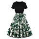 thumbnail image 1 of Vestido de Manga Larga Impreso Vestido Casual con Cuello en V para las Mujeres, Moda Verano Y Primavera de Uso Diario, Vestido Corto de Verano, 1 of 6