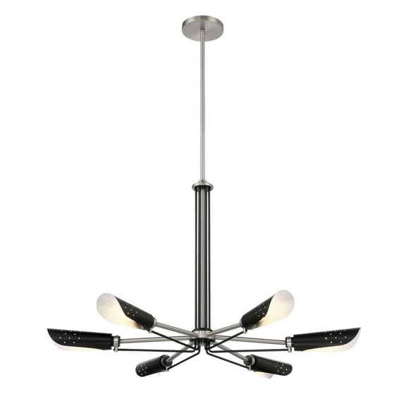 6 Light Chandelier George Kovacs Lighting P1696-691