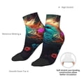 thumbnail image 6 of Rocae Colorful Flower Bird for Premium Adult Socks,Comfortable, Breathable, and Durable Socks, Perfect for Everyday Wear, 6 of 7