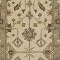thumbnail image 4 of SAFAVIEH Royalty Earleen Traditional Wool Runner Rug, Cream/Light Grey, 2'3" x 7', 4 of 4