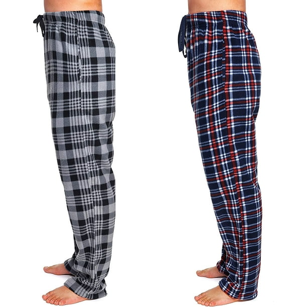 Sova Men's 2-Pack Ultra Comfy Fit Micro Fleece Pajama Pants (2 pcs