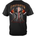 thumbnail image 5 of American Pride Firefighter Skull of Freedom T-shirt, 5 of 7
