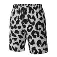 thumbnail image 5 of Kll Similar To Leopard Print Men'S Casual Summer Beach Shorts Hawaiian Shorts With Pockets-X-Large, 5 of 9