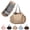 Khaki, variant on Travoe Tote Bag, Everyday Bag Tote for women, Convertible Travel Carryall Bag