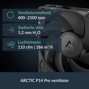 Arctic ACFRE00179A Liquid Freezer III Pro 280 CPU Fans 2 x 140 mm Water Cooling, AMD AM5/AM4, Intel LGA1851/1770 - Black