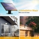 thumbnail image 2 of Lámpara solar para exteriores con sensor de movimiento, 118 lúmenes, IP65, resistente al agua, 2 métodos de instalación con cable desmontable de 5 m de lúmenes, 2 of 5