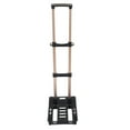 thumbnail image 1 of Carrito de mano plegable con 4 ruedas silenciosas, carrito de tracción ajustable para compras de equipaje, capacidad de carga de 88 lb, 1 of 12