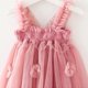 thumbnail image 3 of Toddler Baby Girls Princess Dresses Sleeveless Butterfly Wing Dresses Fairy Tulle Dress Kids Dance Party Multiple Sizes Available, 3 of 5