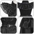 thumbnail image 2 of Vestido Noche Disfraz Halloween Miércoles Addams Niñas, 2 of 9