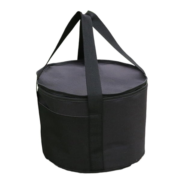Bolsa de almacenamiento para parrilla de barbacoa, bolsa para picnic, bolsa de transporte para senderismo y camping 30cm x 35cm