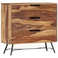 thumbnail image 3 of vidaXL Sideboard 31.5"x11.8"x29.5" Solid Sheesham Wood, 3 of 10