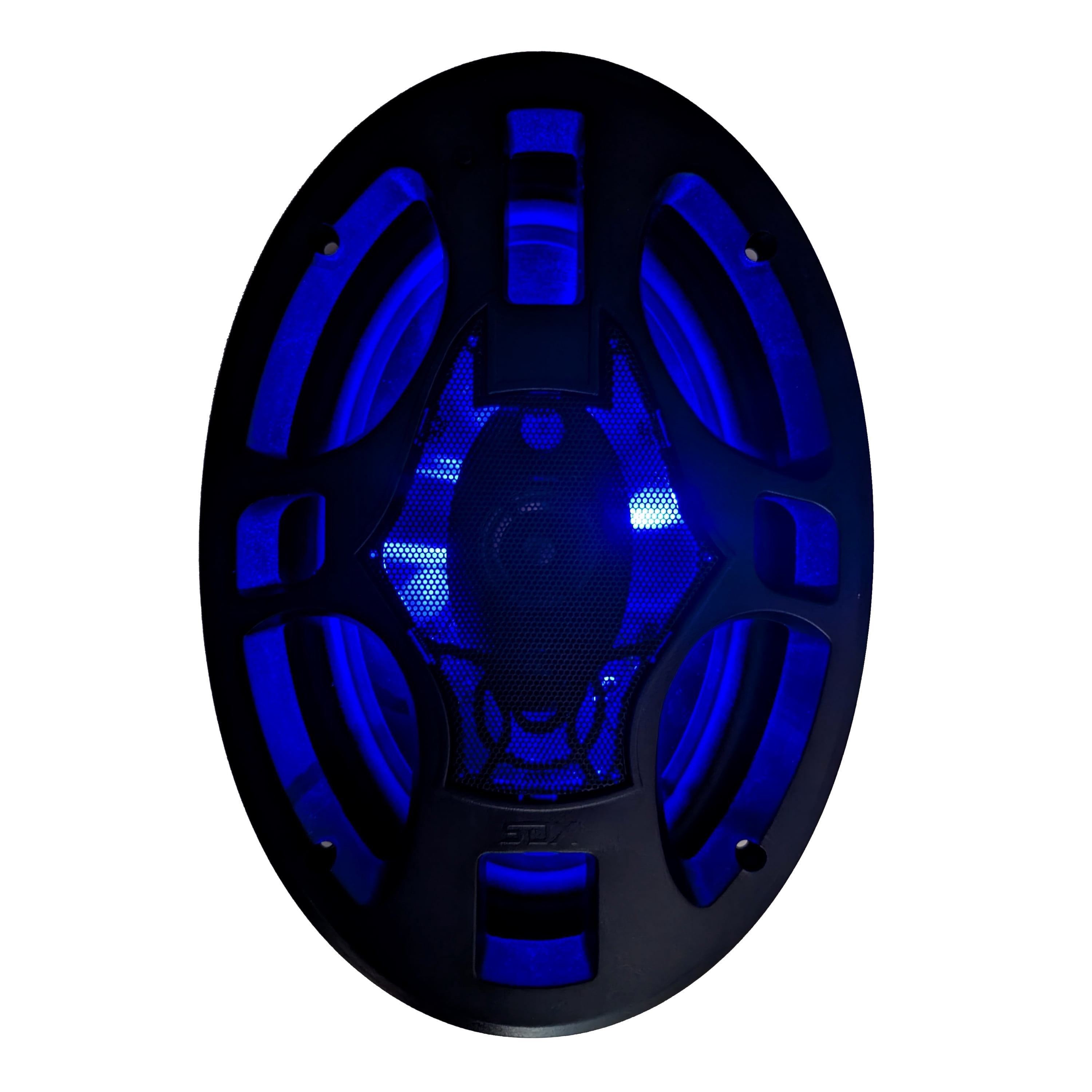 SDX Audio Systems CS21609 6x9 Inch Car Audio Door LED Speakers with switch on/off button- 350 Watts Max, 3 Way, Full Range, Coaxial, Sold in Pairs, Hook Up To Stereo and Amplifier, Tweeters