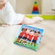thumbnail image 4 of Juguetes para bebés Libros de tela suave Aprendizaje temprano Juguete sensorial Sonido crujiente Mi primer suave fútbol americano, 4 of 8