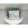 thumbnail image 2 of Old Fashion Chocolate Straws Red and Green 2 pounds chocolate filled straws, 2 of 4
