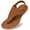 Brown, variant on SHIBEVER Sandals for Women Summer Bohemian Flat Sandal Comfortable T Strap Flip Flop Open Toe Ladies Beach Black Sandals Shoes