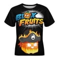thumbnail image 6 of Kids Blox Fruit T-Shirts, Youth FlameFruit T-Shirts, Casual Crew Neck Shirts for Boys Girls, Fashion 3D Print Short Sleeve Tee, 6 of 9