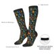 thumbnail image 4 of Fotbe Colorful Guitar Calcetas Divertidas Estampadas para Hombre y Mujer, Calcetas de Algodón hasta la Rodilla para Caminar, Correr, Enfermería y Embarazo, 4 of 6