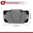 thumbnail image 4 of Unique Bargains Car Sunglasses Case Magnetic Universal Car Visor Eyeglasses Holder Storage Box Suede Gray 17.5x10cm 1 Pcs, 4 of 7