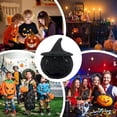 thumbnail image 6 of Happy Haunting Wicker Rattan Seagrass Woven & Metal Pumpkin Lantern Basket, Halloween Decorations for Indoor & Outdoor, 6 of 9