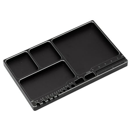 

Magnetic Screw Tray Portable Size RC Repair Screw Tray For RC Car Black