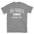 thumbnail image 1 of New Franklin Ohio Classic Established Men's Cotton T-Shirt, 1 of 1
