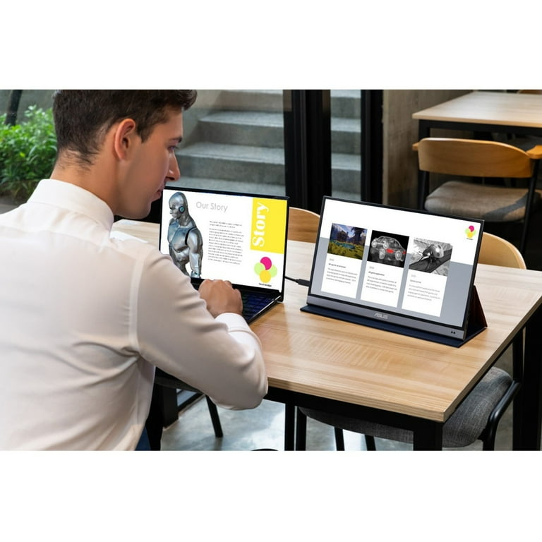 ASUS ZenScreen OLED MQ16AH 15.6-inch FHD Portable Monitor - 1ms