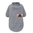 thumbnail image 2 of KBOOK Pet Clothes Dog Cat Knitted Sweater Puppy Sweater Autumn and Winter Warm Clothes for Small Medium Large Dog Cat(Gray,S), 2 of 6