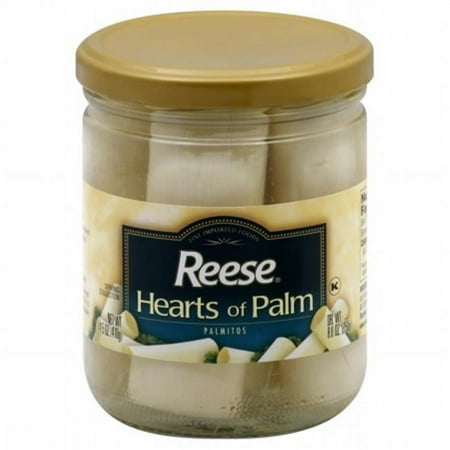 REESE HEARTS OF PALM GLASS-14.8 OZ -Pack of 12