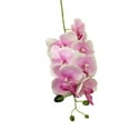 thumbnail image 2 of Limei Orchid Petals Artificial Decorations Orchids Heads Flowers Faux Silk Phalaenopsis Butterfly Flower Heads for DIY Craft Home Wedding Party (Pink), 2 of 5