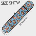 thumbnail image 3 of Dailycode Double Sided Oven Mitt with Loop Heat Resistant Kitchen Long Potholders 7" x 35" Cute Monkey on Cake, 3 of 6