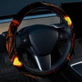 thumbnail image 2 of Halloween 14.5 Inch Printing PVC Leather Auto Accessories Steering Wheel Covers, Car Wheel Cover, Car Wheel Covers, 2 of 6