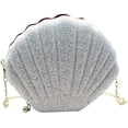thumbnail image 1 of Cute Small Shell Shaped Shoulder Bag with Chain for Women Little Girls, 1 of 5