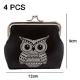 thumbnail image 2 of Monedero de cuero de 4 piezas, lindo bolso de billetera con diseño de animal, regalos para mujeres y niños. Tipo: estilo 4;:;, 2 of 5