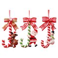 thumbnail image 4 of Christmas Candy Ornaments Lolli Ornament Candy Cane Hanging Decor Christmas Tree Decoration Fake Candy Canes Crafts for Xmas Wreath Party Supplies, 4 of 6