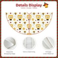 thumbnail image 4 of KLL Bees and Flowers Christmas Tree Skirt 30" ,Party Decorations Farmhouse for Christmas Decorations Holiday Party, 4 of 6