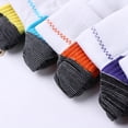 thumbnail image 4 of Unisex Sports Athletic Running Compression Low Cut Socks Thick Cushion Ankle Socks, 4 of 4