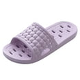 thumbnail image 2 of ZTTD Shower Shoes Non Slip Bathroom Slippers for Men Women Dorm Home Slides Purple, 2 of 4