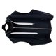 thumbnail image 2 of Chaleco con capucha con cremallera Cómodo chaleco sin mangas con capucha transpirable Chaqueta con bolsillos para hombres Mujeres Verano Negro L, 2 of 8