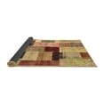 thumbnail image 2 of Ahgly Company Indoor Square Patchwork Brown Transitional Area Rugs, 3' Square, 2 of 4
