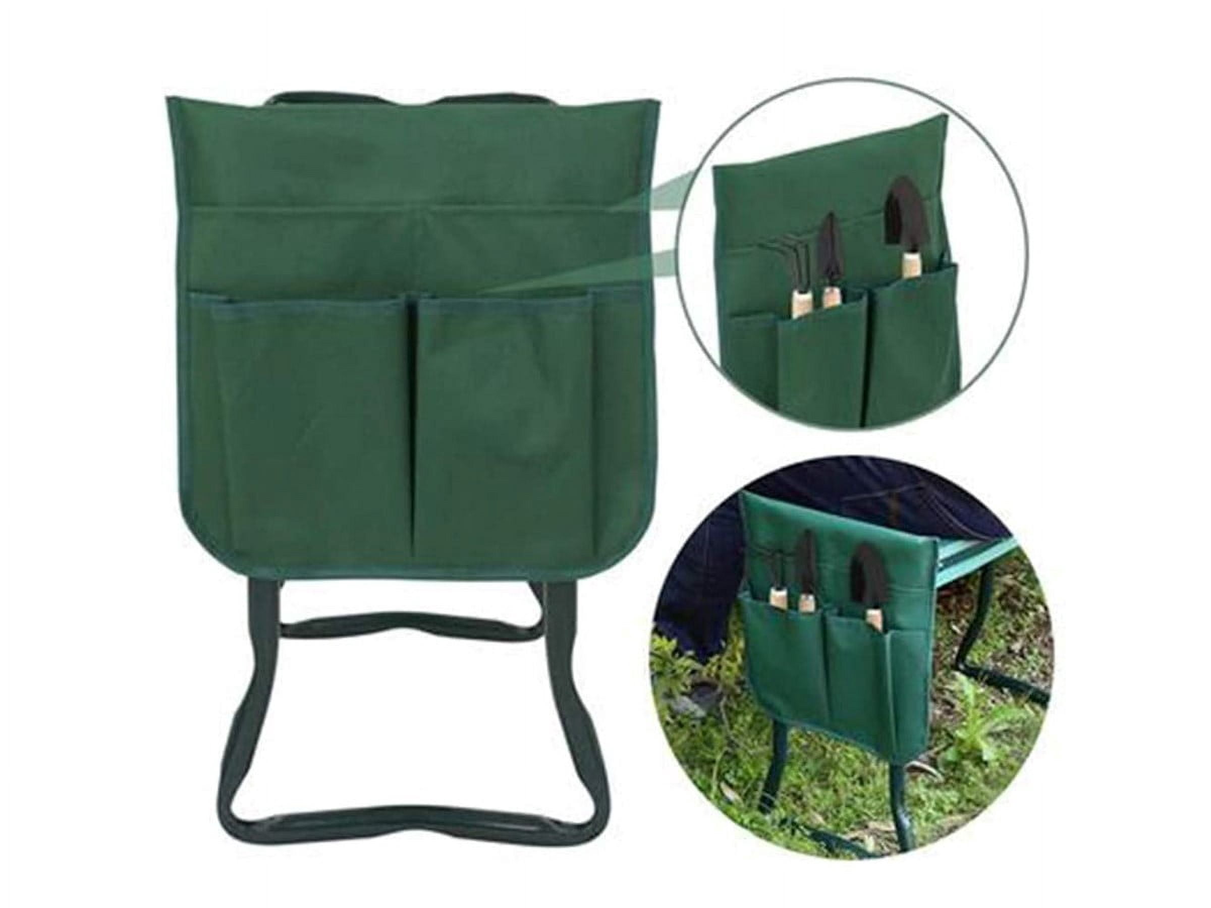 Garden Bench and Kneeler Stools Gardening With Side Bag Pockets for Tools, Portable and Lightweight, Great Gift For Gardeners
