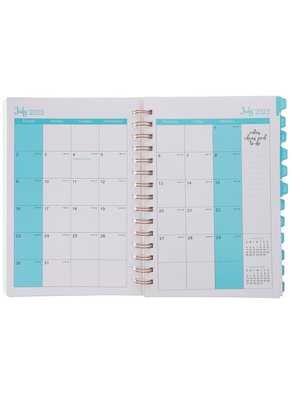 Note Pads Weekly Planner Notebooks for Teachers Wish List Bill Tracker Supplies Convenient Academic 2023 Agenda