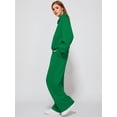 thumbnail image 2 of Conjunto de ropa Casly Lamiit para mujer, 2 piezas, verde invierno, talla M, 2 of 7
