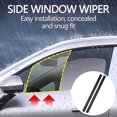 thumbnail image 3 of Car Side Window Rain Scraper With Water Mist Removal Wiper Blade 2PC, 3 of 5
