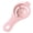 pink, variant on BPPEG Egg Separator Egg White Separator Egg Separator Tool Egg Whites Strainer Filter Divider Egg Yolk Separator Egg Protein Separator Egg Spoon Separator for Kitchen Baking Tools,Pink
