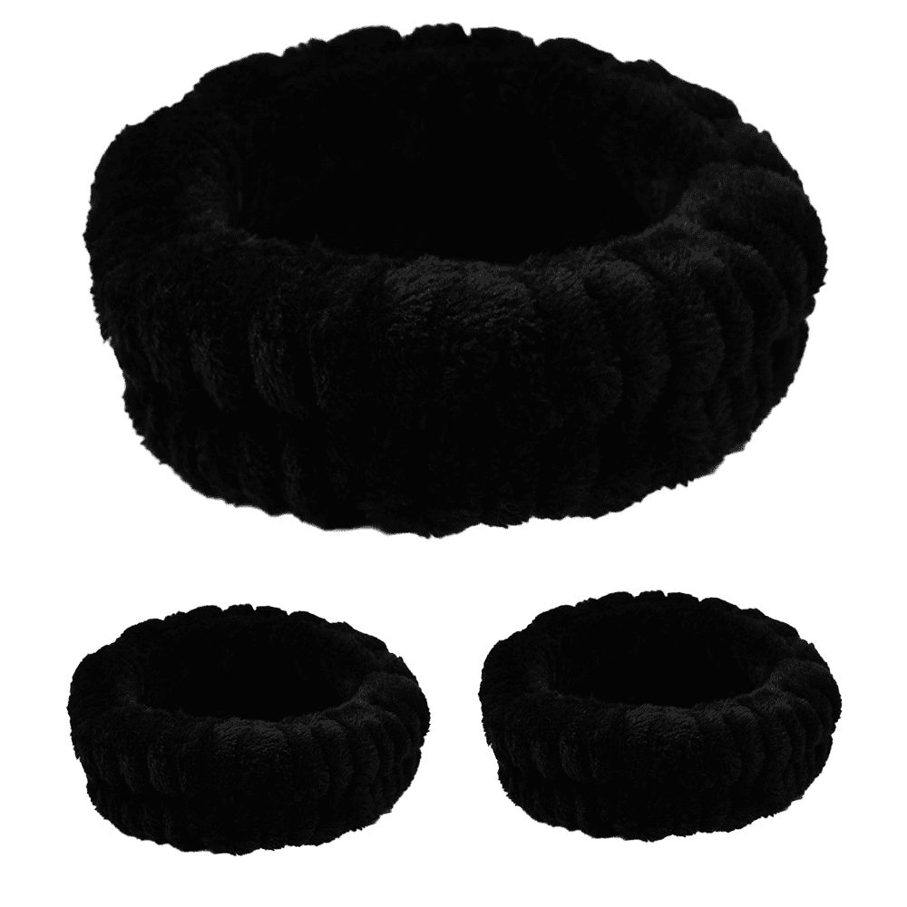 Spa Headband Women Microfiber Facial Makeup Hairband with Wristbands