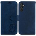 thumbnail image 2 of Compatible with Samsung Galaxy A34 5G Embossed Cute Tiger Flip Folio Wallet Case Card Pocket Holder Cover, 2 of 5