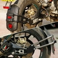 thumbnail image 5 of Motorcycle Rear Mudguard Rear Fenders Protector Motorcycle Splash Guard Replacement For Convex Flat 12-inch to 18-inch, 5 of 8