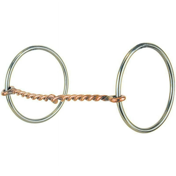 Reinsman 115 Light Twisted Wire Loose Ring Western Bit 5