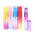 thumbnail image 1 of 5x Empty 4/8mL Refillable Fragrance Bottles Perfume Scent Vials w/ Caps for Traveling Dating Party - Multicolor, 7.3 cm, 1 of 8